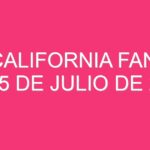 USA California Fantasy 5 – 25 de julio de 2024