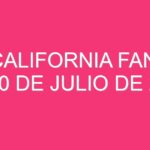USA California Fantasy 5 – 30 de julio de 2024