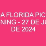 USA Florida Pick 2 Evening – 27 de julio de 2024