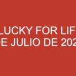 USA Lucky for Life – 18 de julio de 2024