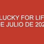 USA Lucky for Life – 21 de julio de 2024