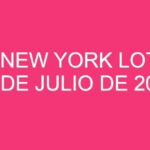 USA New York Lotto – 27 de julio de 2024