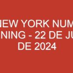 USA New York Numbers Evening – 22 de julio de 2024
