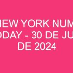 USA New York Numbers Midday – 30 de julio de 2024