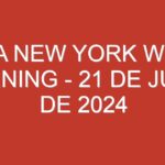 USA New York Win 4 Evening – 21 de julio de 2024