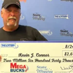 Hombre de Massachusetts gana la lotería después de jugar los mismos números por 30 Años