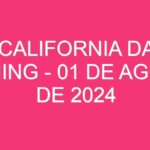 USA California Daily 3 Evening – 01 de agosto de 2024