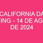 USA California Daily 3 Evening – 14 de agosto de 2024