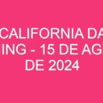 USA California Daily 3 Evening – 15 de agosto de 2024