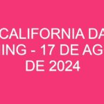 USA California Daily 3 Evening – 17 de agosto de 2024