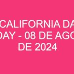 USA California Daily 3 Midday – 08 de agosto de 2024
