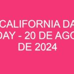 USA California Daily 3 Midday – 20 de agosto de 2024