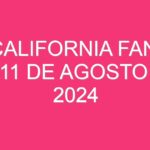 USA California Fantasy 5 – 11 de agosto de 2024
