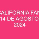 USA California Fantasy 5 – 14 de agosto de 2024