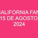 USA California Fantasy 5 – 15 de agosto de 2024