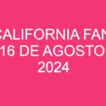 USA California Fantasy 5 – 16 de agosto de 2024