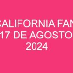 USA California Fantasy 5 – 17 de agosto de 2024