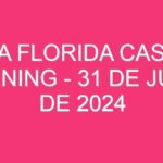 USA Florida Cash 3 Evening – 31 de julio de 2024