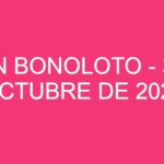 Spain BonoLoto – 31 de octubre de 2024