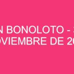 Spain BonoLoto – 30 de noviembre de 2024