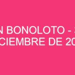 Spain BonoLoto – 31 de diciembre de 2024
