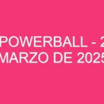 USA Powerball – 29 de marzo de 2025