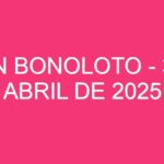 Spain BonoLoto – 30 de abril de 2025